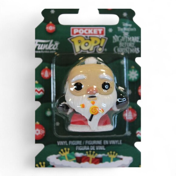 Funko Pocket Pop! Disney The Nightmare Before Christmas Santa Jack Vinyl Figures - Picture 2 of 4